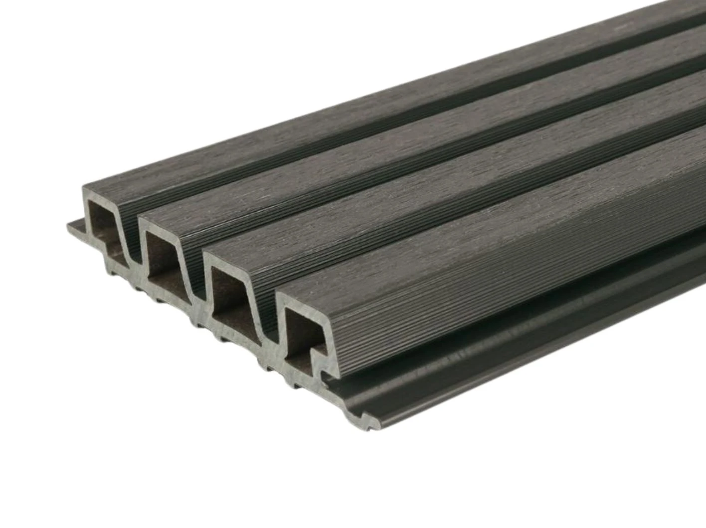 Composite Gevelbekleding Castellation Pro 35 3.3 x 21.5 cm (33 x 215 mm) Donkergrijs - Lengte 230 cm - Afbeelding 1